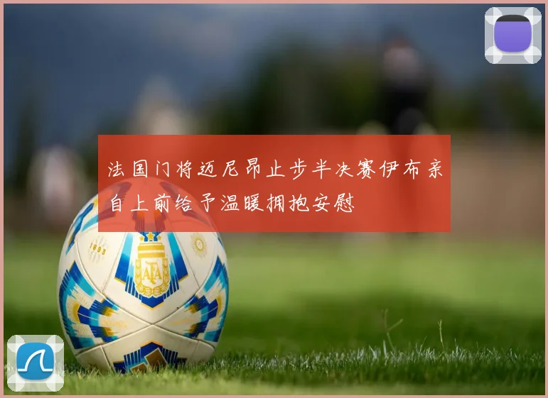 法国门将迈尼昂止步半决赛伊布亲自上前给予温暖拥抱安慰